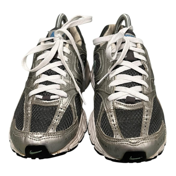 Nike Air Skyraider 2 Shoes Womens 9 Gray Running Athletic Sneakers 386514-011 - Picture 2 of 10